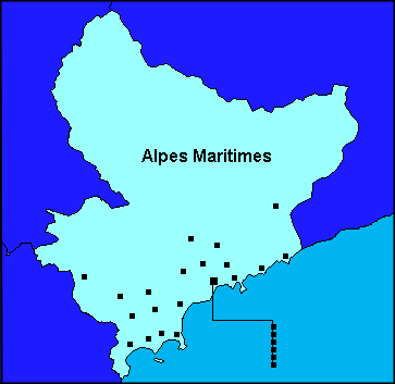 carte du département